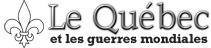Le Québec et les guerres mondiales logo